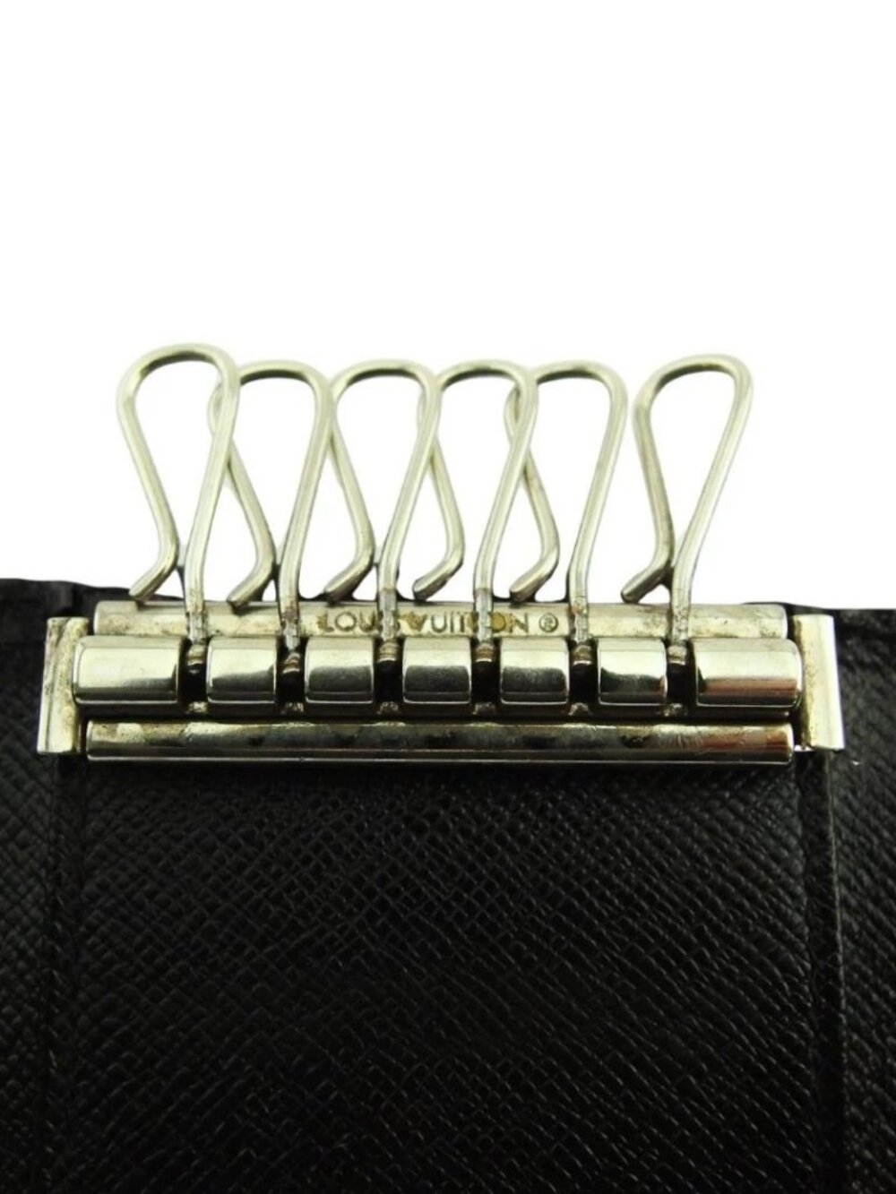 LOUIS VUITTON Key holder black Women M63812 Authentic secondhand - Picture 8 of 9